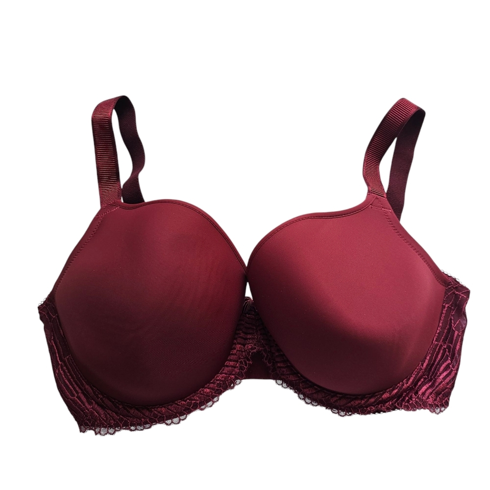 Wacoal La Femme Burgundy Lace Bra